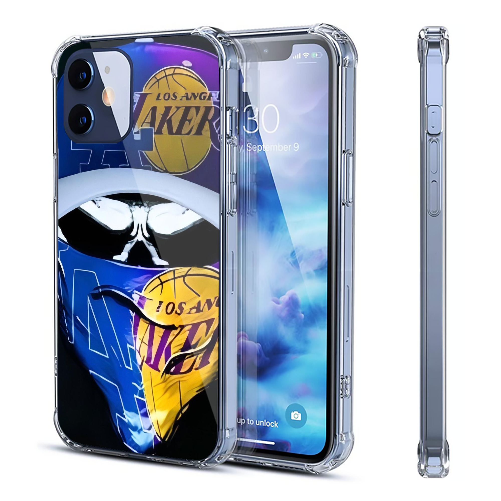  Clear IPhone 12 Case – Soft TPU With UV Print – Enhanced Drop Protection, Precise Fit, Anti-Fingerprint, Customizable Design, Scratch-Resistant, Yellow-Resistant